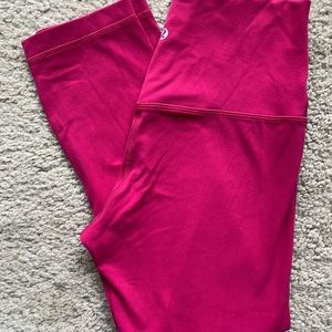 Cropped lululemon leggings